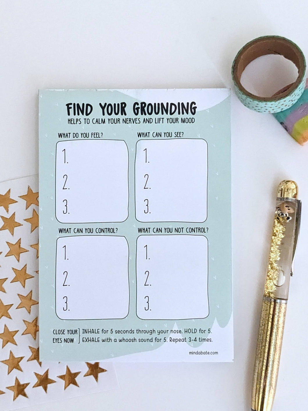 Find Your Grounding Anti-Anxiety Pad