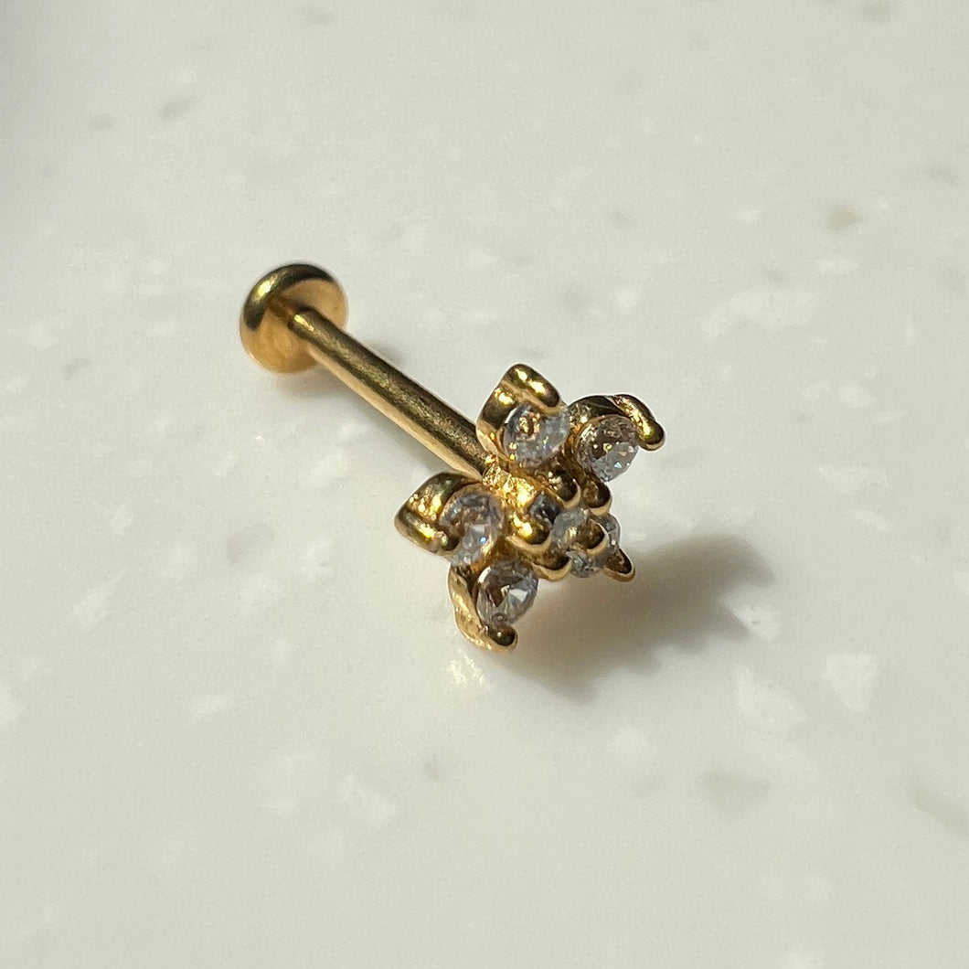 Implant Grade Titanium • Nickelfree, Waterproof & Hypoallergenic • Push Pin Labret • Threadless Flat Back Earring • Tragus Stud • Flat Back Stud • Helix Stud • Cartilage • Nose Stud