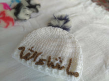 Load image into Gallery viewer, Crochet Cap |Name cap |Mashallah cap
