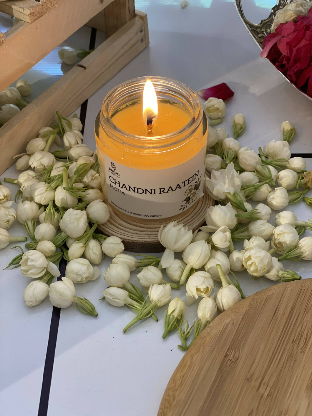 Chandni Raatein (Small) - Hand-poured Scented Soy Candle