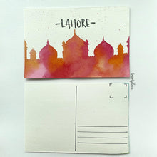 Load image into Gallery viewer, Lahore - Hand-painted Watercolor Postcard
