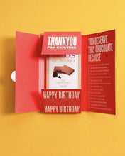 Load image into Gallery viewer, Art Deco Chocolate Cover, Candy Bar Sleeve - Perfect for Gifting
