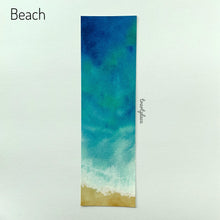 Load image into Gallery viewer, Beach - Hand-painted Watercolor Bookmarks
