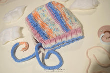 Load image into Gallery viewer, The Rainbow Bonnet | Handknitted Bonnets for Kids
