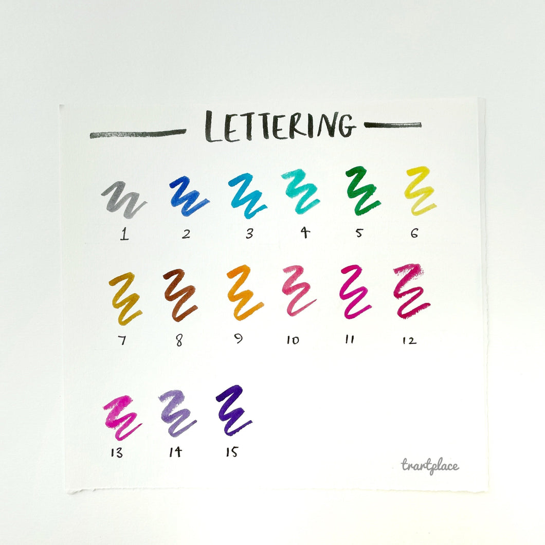 Customized Hand-painted Lettering | Watercolor Illustration