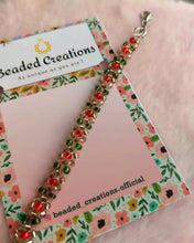 Load image into Gallery viewer, Glass Beads Floral Bracelet - Multicolor Combination Bracelets
