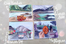 Load image into Gallery viewer, HandPainted Postcards

