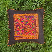 Load image into Gallery viewer, Rust Brown Handmade Cushion | 10x10 Size
