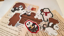 Load image into Gallery viewer, We Bare Bears Stickers - 7 pcs
