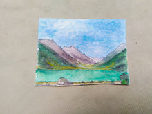 Load image into Gallery viewer, HandPainted Postcards Featuring North of Pakistan
