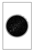 Load image into Gallery viewer, Personalized Night Sky Star Map - Custom Star Map, Wedding Gift, Valentines Day Gift or Birthday Poster
