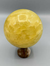 Load image into Gallery viewer, Lemon Calcite Spheres-Therapy Stones
