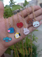 Load image into Gallery viewer, BT21 Charm Necklaces - BT21 Character Charm Pendants
