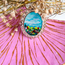 Load image into Gallery viewer, Hand-painted Vintage Pendant
