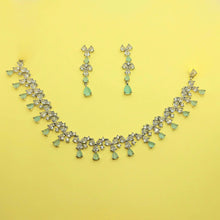 Load image into Gallery viewer, Sea Foam-Necklace and Earrings Set
