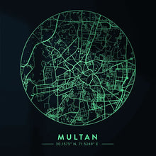 Load image into Gallery viewer, Map of Multan
