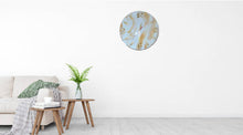 Load image into Gallery viewer, Resin Art Wall Clock
