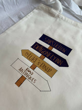 Load image into Gallery viewer, Stars Hollow Signs Tote Bag (Gilmore Girls)
