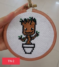 Load image into Gallery viewer, Tiny Groot | Embroidery Hoop
