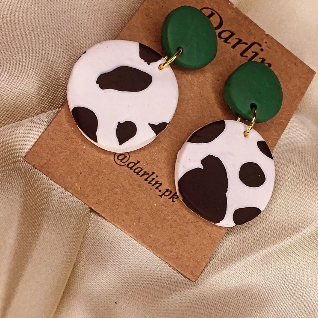 Cow Pattern | Earrings