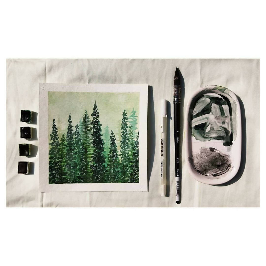 Forest Watercolour