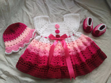 Load image into Gallery viewer, Lovey-Dovey | Crochet Frock
