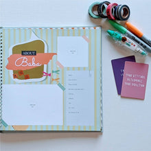 Load image into Gallery viewer, Tiny &amp; Mighty Baby Journal | First Year Baby Memory Book
