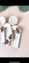 Load image into Gallery viewer, Fleur Dangle Earrings
