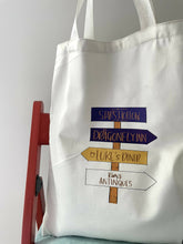 Load image into Gallery viewer, Stars Hollow Signs Tote Bag (Gilmore Girls)
