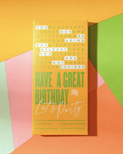 Load image into Gallery viewer, QUIRKY BIRTHDAY - CHOCOLATE COVER
