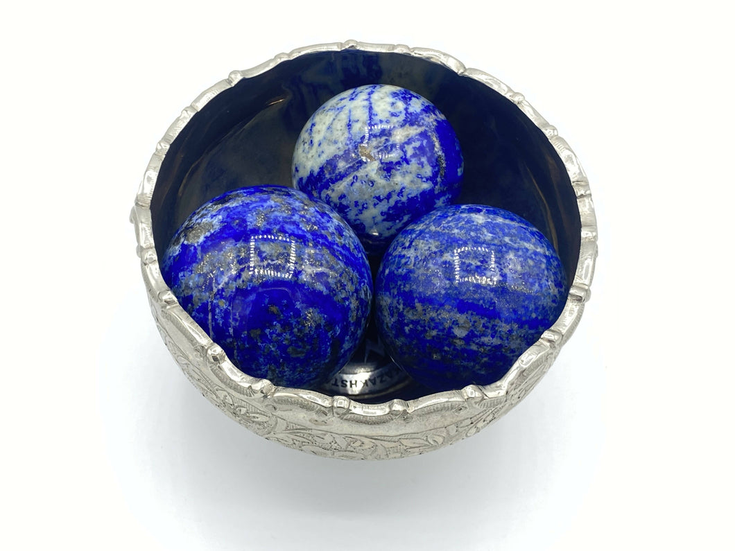 Lapis Lazuli Spheres-Therapy Stones